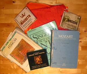 Pile of scores.