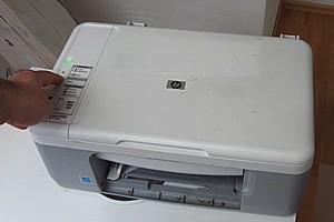 Scanning a page.