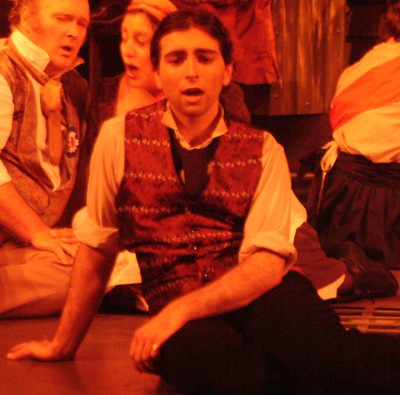 Marius faces mortality on the barricade (Les Miserables, SLAMS 2004)