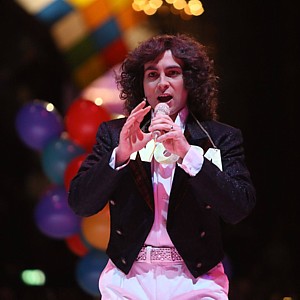 As Thomas Anders from Modern Talking in the Theater Augsburg Opernball 2014.